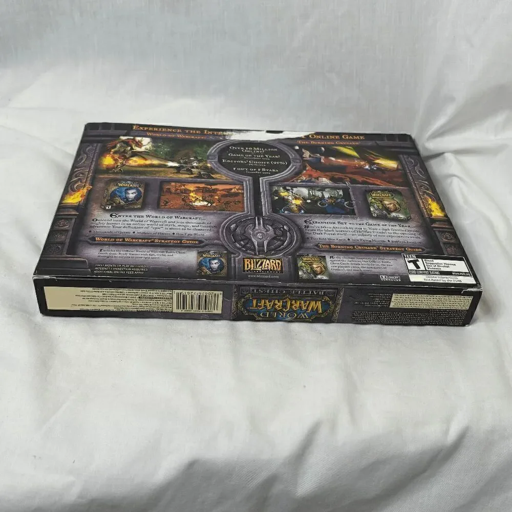 World of Warcraft Battle Chest‎ (PC/Mac Computer Game) - See Pics for Details